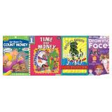 NEW $95 4PK Kids Activity & Learning Book Bundle