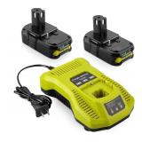 $73 Powilling 2Pack 3500mAh Ryobi 18V