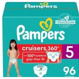 NEW SIZE 5 PAMPERS CRUISERS