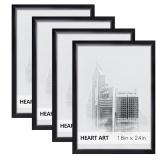 $70 HEART ART 18x24 Frame 4 Pack,18 x 24