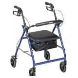 NEW $170  Rollator Walker with Seat
