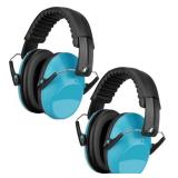 2 Pack Blue Kids Noise Cancelling Ear Muffs
