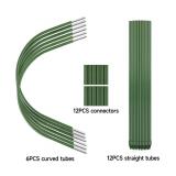 6pcs Greenhouse Hoops, 23.6' x 25.6'