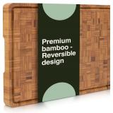 NEW $115 (16.5' x 11.8')Bamboo Cutting Board