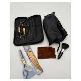 Hair Cutting Kit w/ Scissors Set (Used + Extras)
