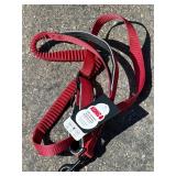 6ft Kong Shock Absorbing Hands Free Leash Red