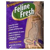 34 lb Feline Fresh Clumping Pine Litter