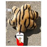 2 x Plush Leopard Print Toys Medium
