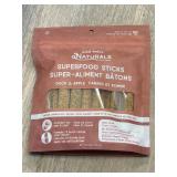 2 x 170 g Superfood Duck & Apple Treat Sticks