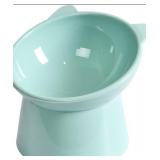Tilted Elevated Cat Bowl