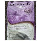 $70 25 lb First Mate Lrg Breed Puppy Formula