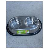 Double Diner 64oz Pet Stainless Dish