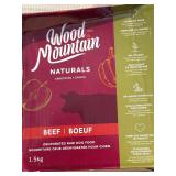 1.5 kg Wood Mountain Beef Dehydrated Raw Food
