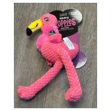 Fabdog Floppies Plush Flamingo Toy 12ï¿½