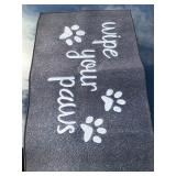 Wipe Your Paws Door Mat