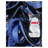 6ft Kong Shock Absorbing Hands Free Leash Blue