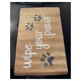 Wipe Your Paws Door Mat