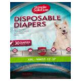 30 Piece XXL Female Dog Diapers