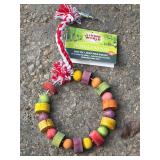 Living Worls Small Hanging Bird Ring Rope Toy