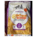 25 lb Swheat Scoop Fresh Linen Fast Clumping