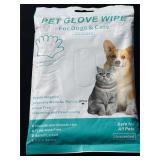 6 piece Pet Glove Wipes
