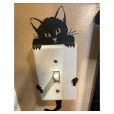 Cat Light Switch Room Decoration Sticker