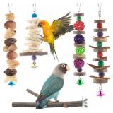 5 Piece Assorted Budgie / Cockatiel Toys