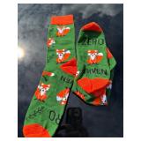 Funny Pair Fox Socks