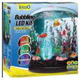 $50 3 Gallon LED Half Moon Desktop Aquarium