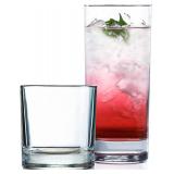 $100 7-Piece Mixed Drinking Glasses Set