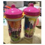 2pk Playtex Sipsters Stage 3 Spout Sippy Cup