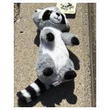 Large Pet Envy Plush Raccoon