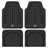 NEW $56 Cat Short Trim 4Pc Mats/Black