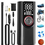 New Portable Air Pump Tire Inflator Portable...