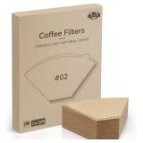 SEALED Coffee Filter, Unbleached Premium...