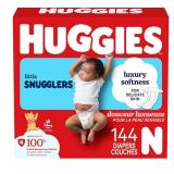 NEW $42 Huggies Newborn Diapers, Little Snugglers