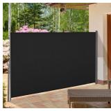 $135 DlandHome 118x63' Retractable Side Awning