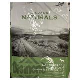 $80 40 lb Diamond Naturals Lrg Breed Lamb Rice