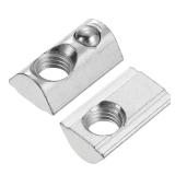 Roll-in Spring M8 T Nut (qty 50)