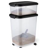 New $55 Amazon Basics Pet Food Storage...