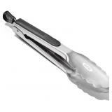 NEW 2pk 9-Inch Stainless Steel Locking Tongs