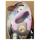 2 Metre Flexi Retractable Puppy Leash Pink