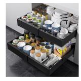 NEW $80 Expandable Pull Out Cabinet Organizer