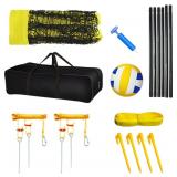 NEW $175 Portable Volleyball Set,