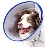 (S) Extra Soft Dog Cone Alternative After Surgery