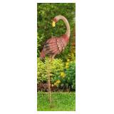 New $42 NEW Pure Garden Flamingo Garden Statues...