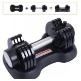 New $138 Funcode Adjustable Dumbbell, 5-25Lbs...