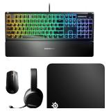 New $186 SteelSeries Ultimate Gaming Bundle - 4...