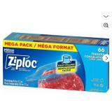 USED (65 Bags) Ziploc Large Freezer Bags