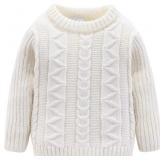 NEW (4T) Kids White Lightweight Unisex Turtleneck
